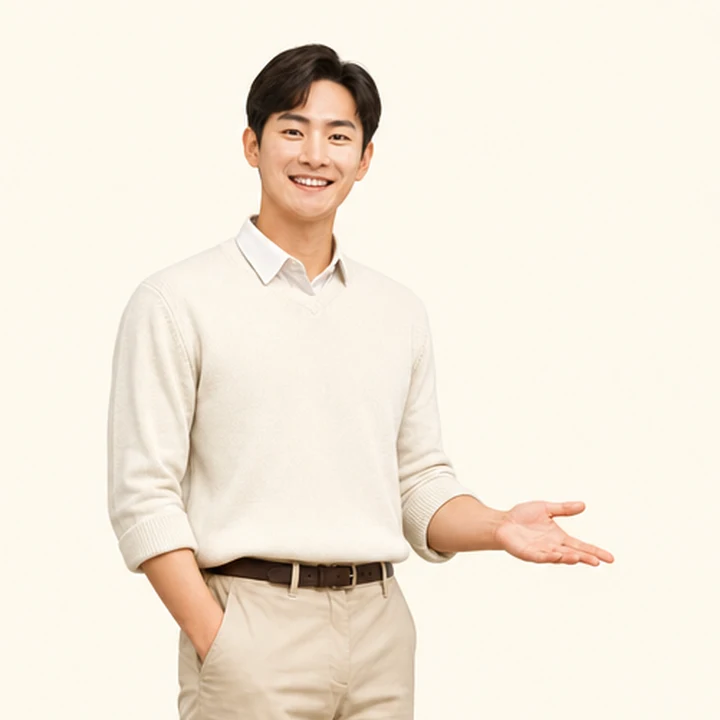 신용불량자 아르카나 장기렌트카 상담 신청을 안내하는 담당자